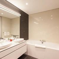 Flat at the first line of the sea / lake in Montenegro, Budva, 133 sq.m.