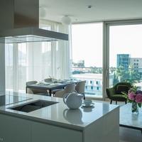 Flat at the second line of the sea / lake, in the city center in Montenegro, Budva, 108 sq.m.