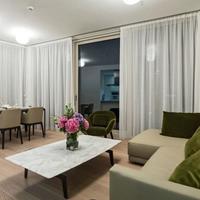 Flat at the second line of the sea / lake, in the city center in Montenegro, Budva, 108 sq.m.