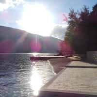 Land plot at the first line of the sea / lake in Montenegro, Kotor, Perast