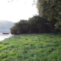 Land plot at the first line of the sea / lake in Montenegro, Kotor, Perast