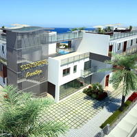 Апартаменты на второй линии моря/озера на Кипре, Полис, 75 кв.м.