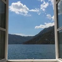 Flat in the city center, at the first line of the sea / lake in Montenegro, 32 sq.m.