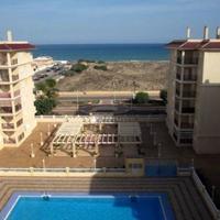Apartment at the first line of the sea / lake, in the suburbs in Spain, Comunitat Valenciana, Alicante, 70 sq.m.