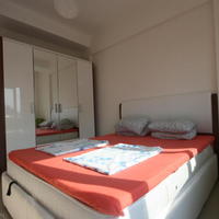 Квартира на первой линии моря/озера, в пригороде в Турции, 55 кв.м.