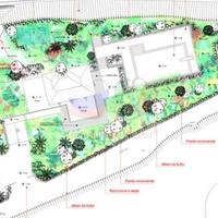 Land plot at the first line of the sea / lake in Italy, San Donnino