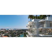 Apartment in the big city, at the seaside in the USA, Florida, Miami, 170 sq.m.