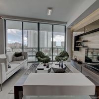 Apartment in the big city, by the lake in the USA, Florida, Miami, 230 sq.m.