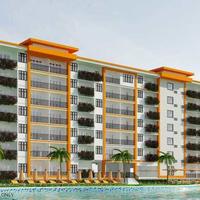 Apartment in the city center, at the first line of the sea / lake in Thailand, 77 sq.m.