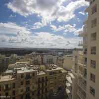 Flat in the city center, at the first line of the sea / lake in Malta, Xemxija, 180 sq.m.