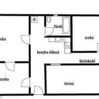House in Hungary, Heves, Eger, 84 sq.m.