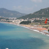 Land plot in the city center, at the first line of the sea / lake in Montenegro