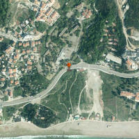 Land plot in the city center, at the first line of the sea / lake in Montenegro