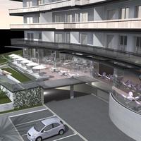 Land plot in the city center, at the first line of the sea / lake in Montenegro