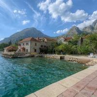 Villa at the first line of the sea / lake in Montenegro, Kotor, 240 sq.m.