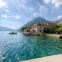 Villa at the first line of the sea / lake in Montenegro, Kotor, 240 sq.m.