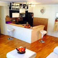 Flat at the first line of the sea / lake in Montenegro, Budva, 80 sq.m.