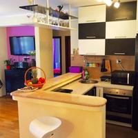 Flat at the first line of the sea / lake in Montenegro, Budva, 80 sq.m.