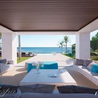 Villa at the first line of the sea / lake, in the suburbs in Spain, Andalucia, 860 sq.m.