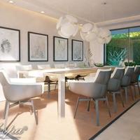 Villa at the first line of the sea / lake, in the suburbs in Spain, Andalucia, 860 sq.m.