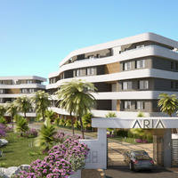 Flat at the second line of the sea / lake, in the suburbs in Spain, Andalucia, 152 sq.m.