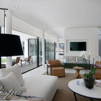 House at the second line of the sea / lake, in the suburbs in Spain, Andalucia, 552 sq.m.