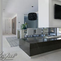 House at the second line of the sea / lake, in the suburbs in Spain, Andalucia, 552 sq.m.