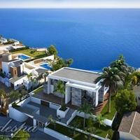 Вилла на первой линии моря/озера, в пригороде в Испании, Валенсия, Аликанте, 500 кв.м.