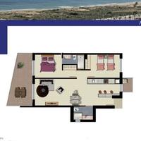Apartment at the first line of the sea / lake in Spain, Comunitat Valenciana, Alicante, 137 sq.m.