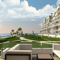 Apartment at the first line of the sea / lake in Spain, Comunitat Valenciana, Alicante, 86 sq.m.