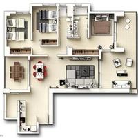 Другое на первой линии моря/озера в Испании, Валенсия, Аликанте, 97 кв.м.