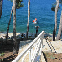 Villa at the first line of the sea / lake in Croatia, Medulin, 400 sq.m.
