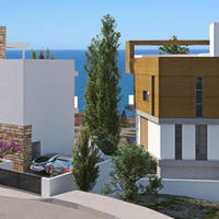 Дом на второй линии моря/озера, на первой линии моря/озера на Кипре, Вааса, 584 кв.м.