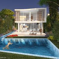 Villa at the first line of the sea / lake in Republic of Cyprus, Eparchia Pafou, 65000 sq.m.