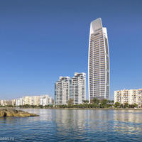Apartment in the city center, at the first line of the sea / lake in Republic of Cyprus, Lemesou, 161 sq.m.