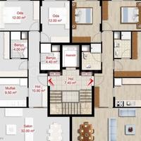 Flat in Turkey, Kusadasi, 130 sq.m.