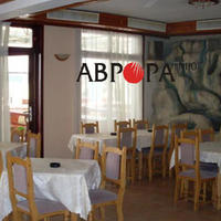 Restaurant (cafe) at the first line of the sea / lake in Bulgaria, Nesebar
