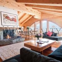 Chalet in the suburbs in Switzerland, Lens, 215 sq.m.