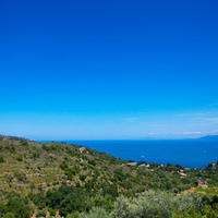 Villa at the second line of the sea / lake, in the suburbs in Italy, Montalcino, 170 sq.m.