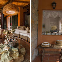 Apartment at the second line of the sea / lake, in the suburbs in Italy, Pienza, 100 sq.m.