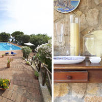 Apartment at the second line of the sea / lake, in the suburbs in Italy, Pienza, 100 sq.m.