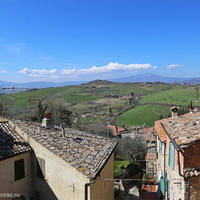 Apartment in the city center in Italy, Montalcino, 100 sq.m.