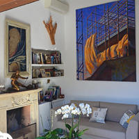 Apartment at the second line of the sea / lake, in the suburbs in Italy, Pienza, 145 sq.m.