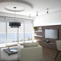 Apartment at the first line of the sea / lake in Montenegro, Budva, Przno