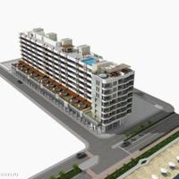 Апартаменты на первой линии моря/озера на Кипре, Лимасол, 50 кв.м.