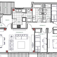 Flat in the city center in Spain, Catalunya, Barcelona, 98 sq.m.