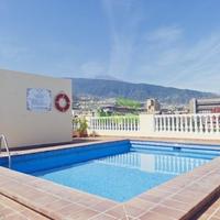 Hotel at the first line of the sea / lake in Spain, Canary Islands, Santa Cruz de Tenerife