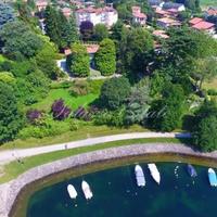 Вилла в центре города, на первой линии моря/озера в Италии, Варезе