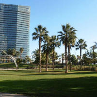Apartment at the first line of the sea / lake in Spain, Catalunya, Barcelona, 199 sq.m.