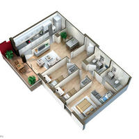 Flat in Spain, Catalunya, Barcelona, 62 sq.m.